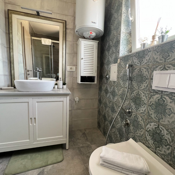 Bagno / wc, Apartmani Korana, Appartamenti Korana Štinjan - Pola, con Jacuzzi e Vista Mare su Brioni Pula